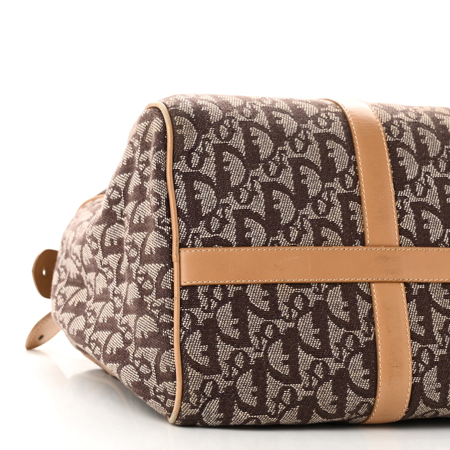 Christian Dior Monogram Duffle Brown 9 of 10