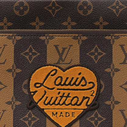 Louis Vuitton X NIGO Reverse Monogram Stripes Trio Messenger 8 of 11