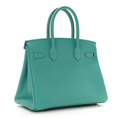 Hermes Epsom Birkin 30 Vert Verone 3 of 16