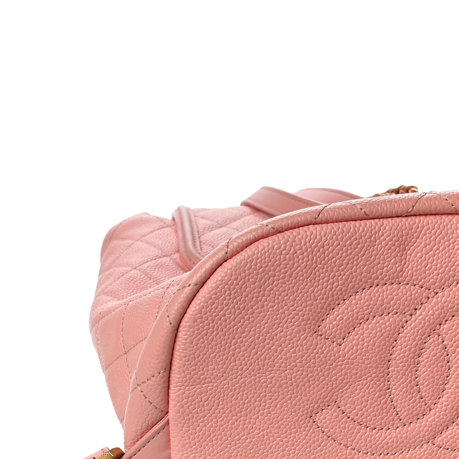 Chanel Caviar Quilted Filigree Backpack Pink 9 of 10