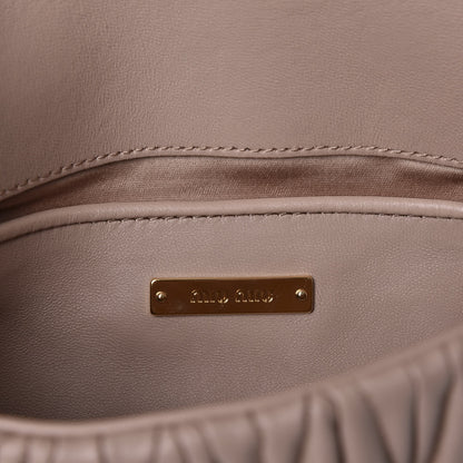 Miu Miu Nappa Matelasse Crossbody Cammeo 7 of 8