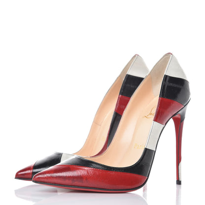Christian Louboutin Eel Trescolor So Kate 120 Pumps 35.5 Multicolor 3 of 8