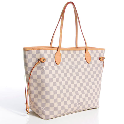 Louis Vuitton Damier Azur Neverfull MM 3 of 8