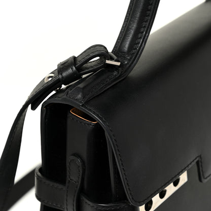Delvaux Calfskin MM Tempete Satchel Black 18 of 20