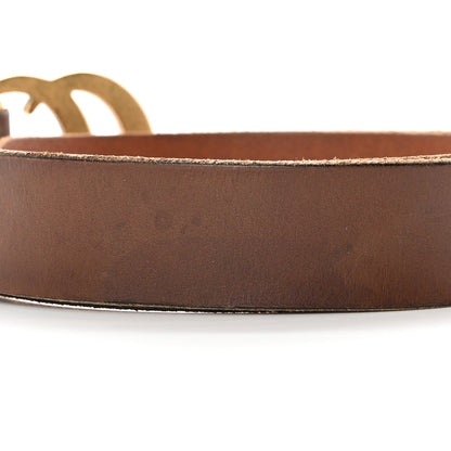 Gucci Faded Calfskin Double G 40mm Belt 95 38 Cuir 8 of 8