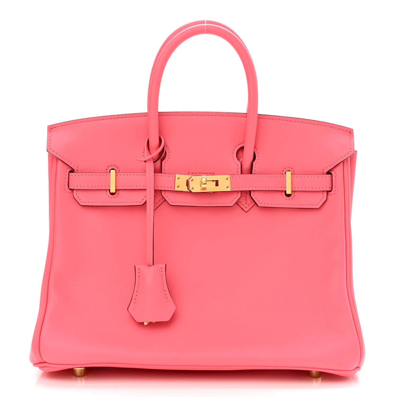 Hermes Swift Birkin 25 Rose Azalee 1 of 11