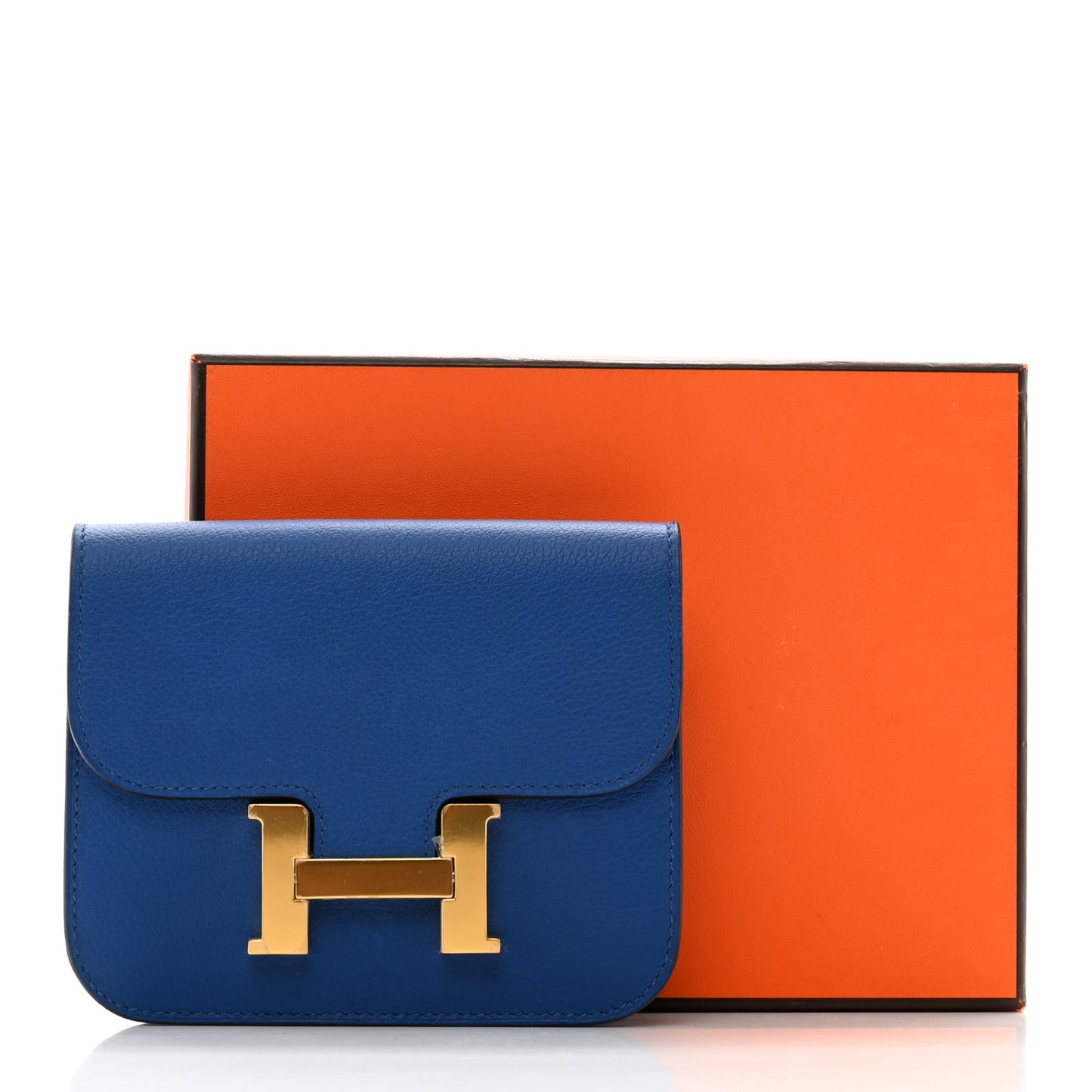 Evercolor Constance Slim Wallet Bleu France