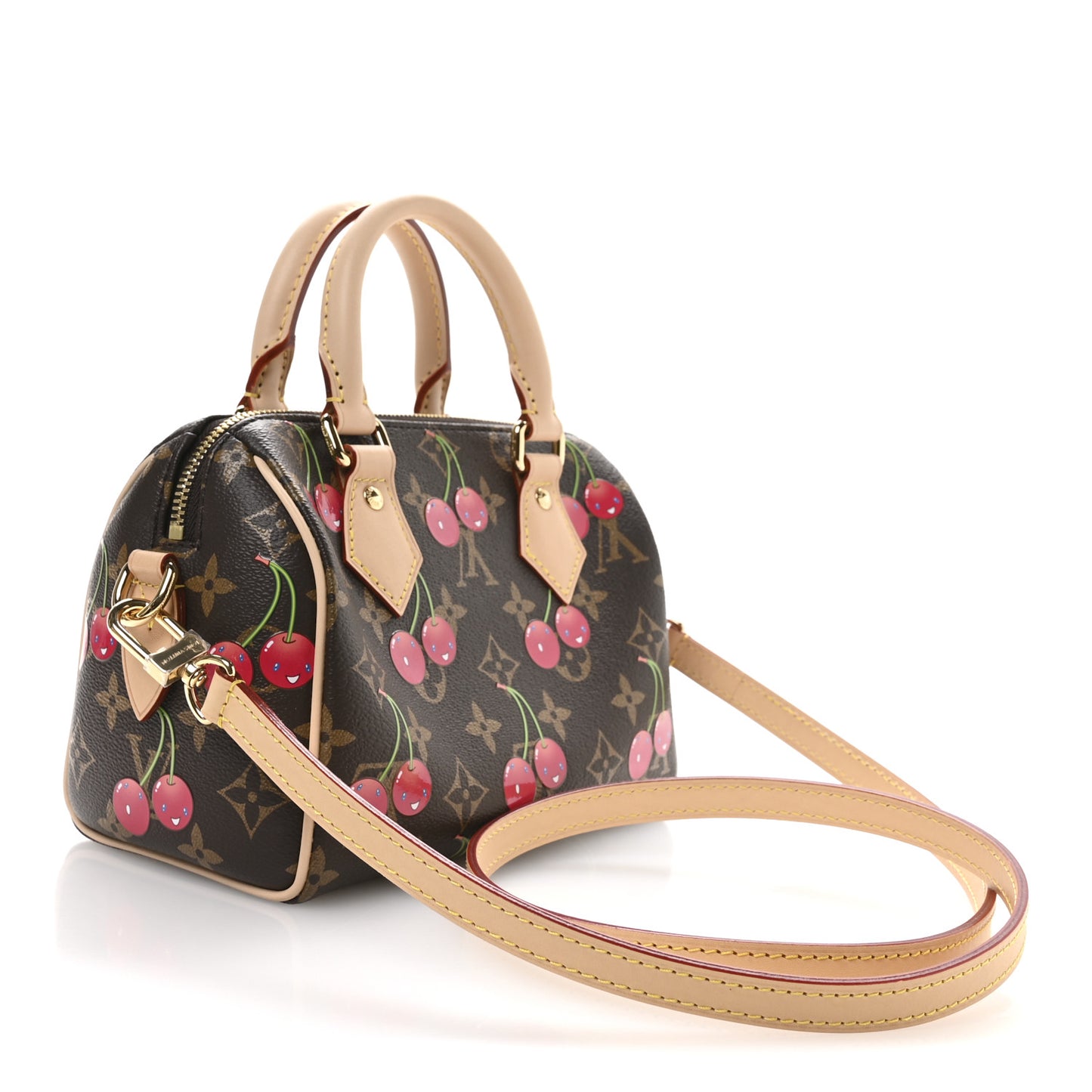 LV X TM Monogram Cerises Speedy Bandouliere 20