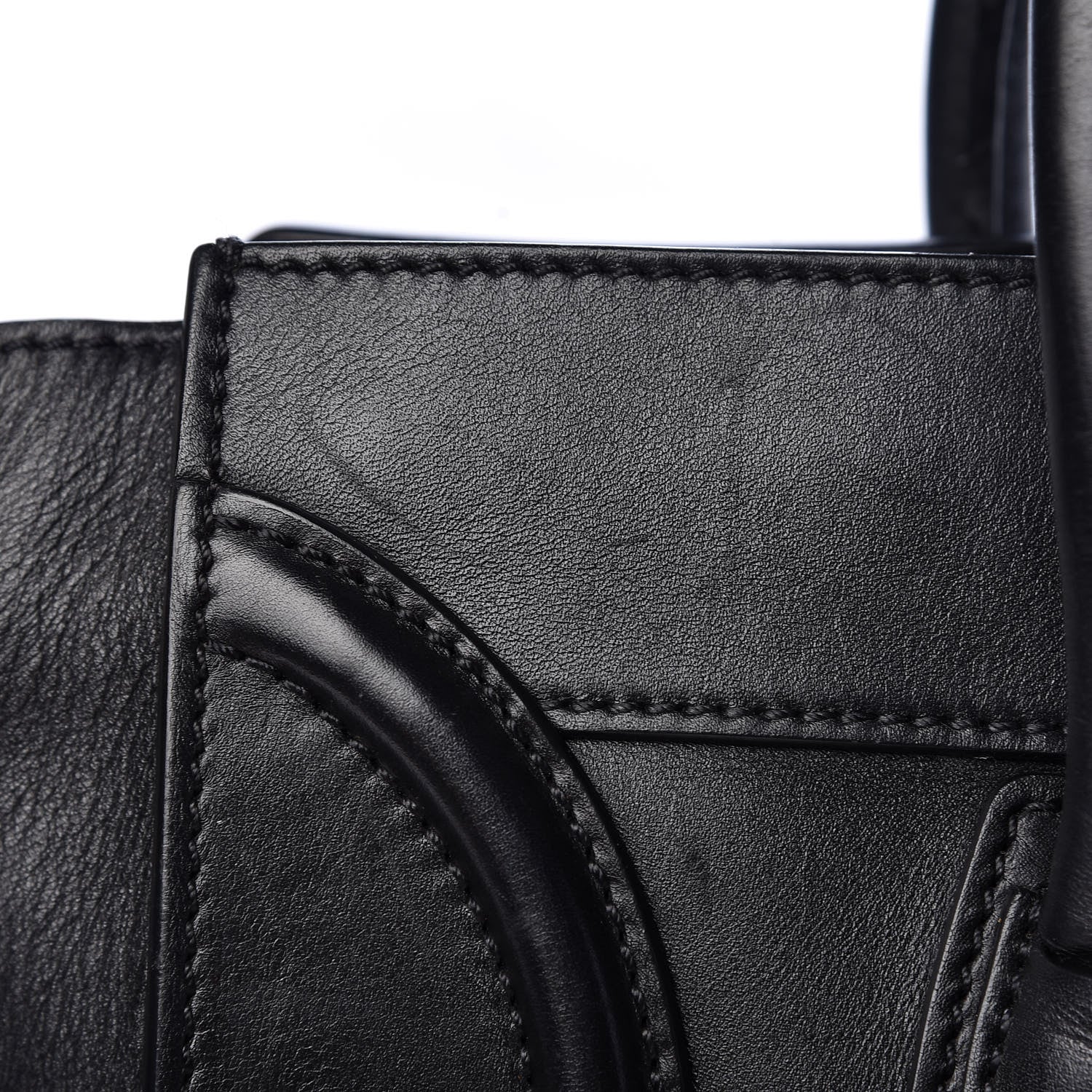 Celine Smooth Calfskin Mini Luggage Black 19 of 33