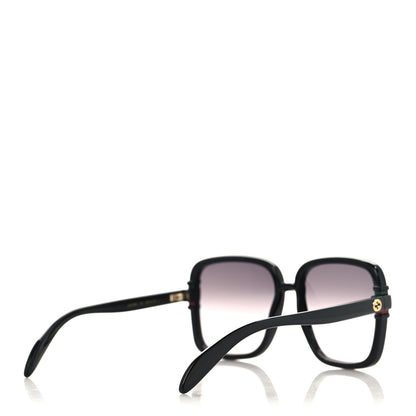 Gucci Acetate Interlocking G Square Sunglasses GG1066S Black 4 of 7