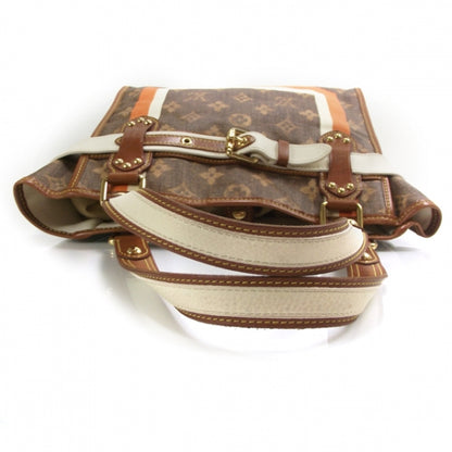 Louis Vuitton Monogram Rayures Tisse Sac PM 6 of 9