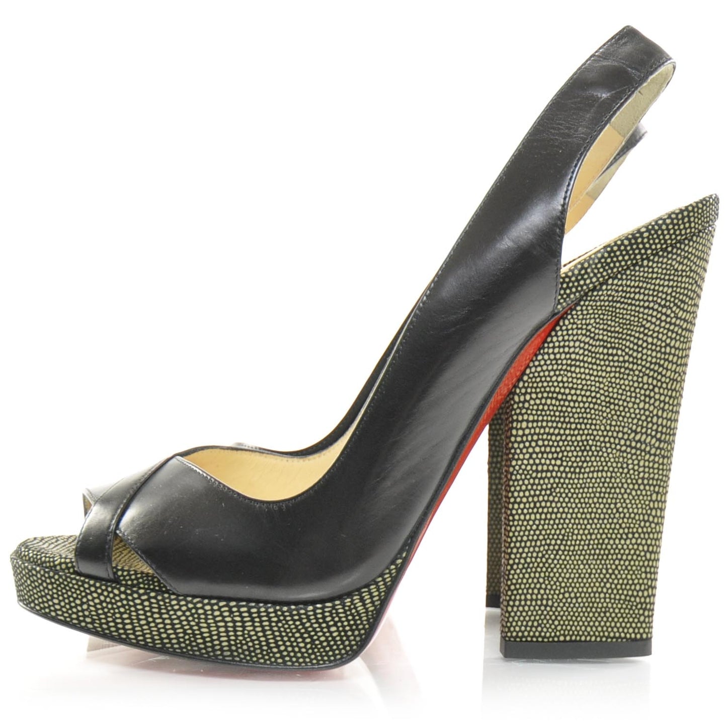 Leather New Marpoil 120 Slingback Pumps 39