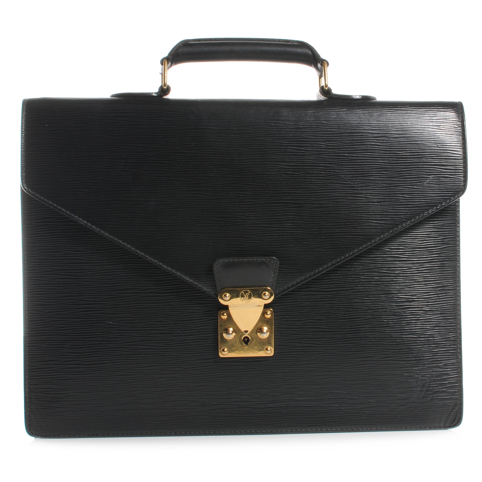 Louis Vuitton Epi Serviette Conseiller Briefcase Black 1 of 8