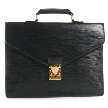 Louis Vuitton Epi Serviette Conseiller Briefcase Black 1 of 8