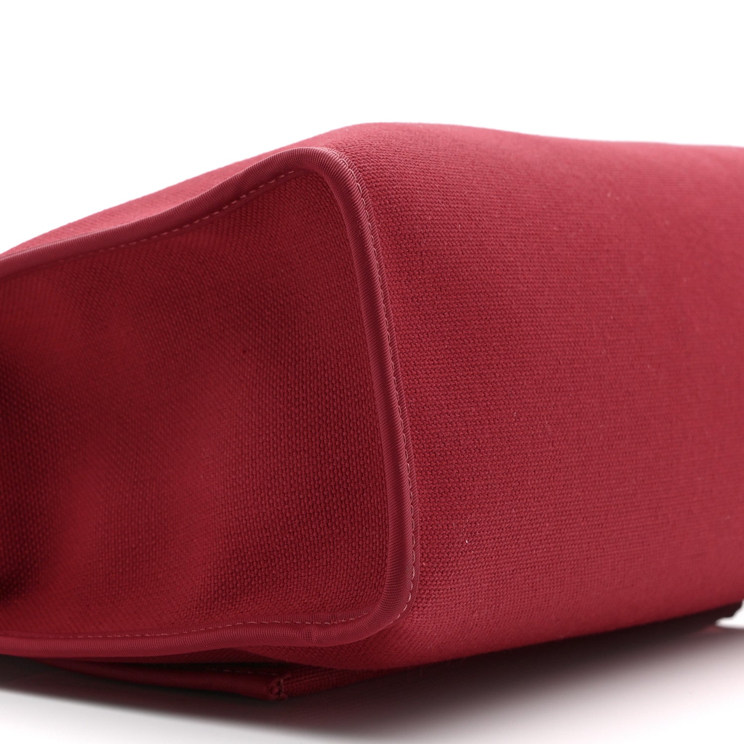Hermes Military Toile Vache Hunter Herbag Zip 31 PM Rouge Grenat Bleu Saphir 11 of 14