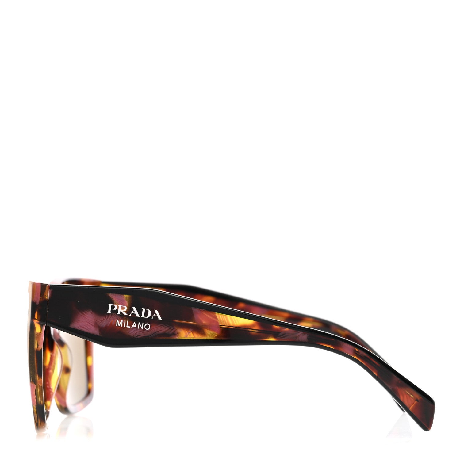 Prada Acetate Square Sunglasses SPR 24Z Tortoiseshell 3 of 7