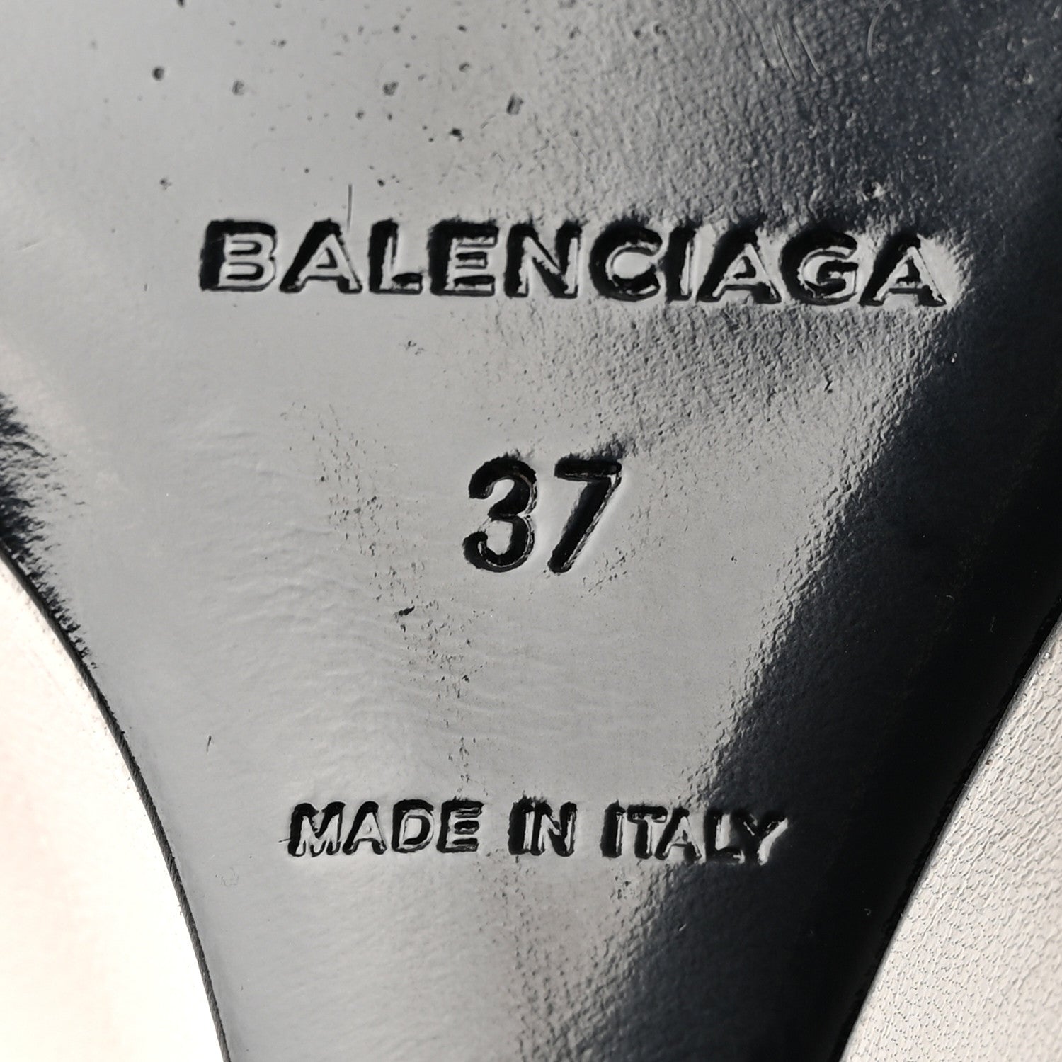 Balenciaga Smooth Nappa Opaque Wedge Sandals 37 White 6 of 30