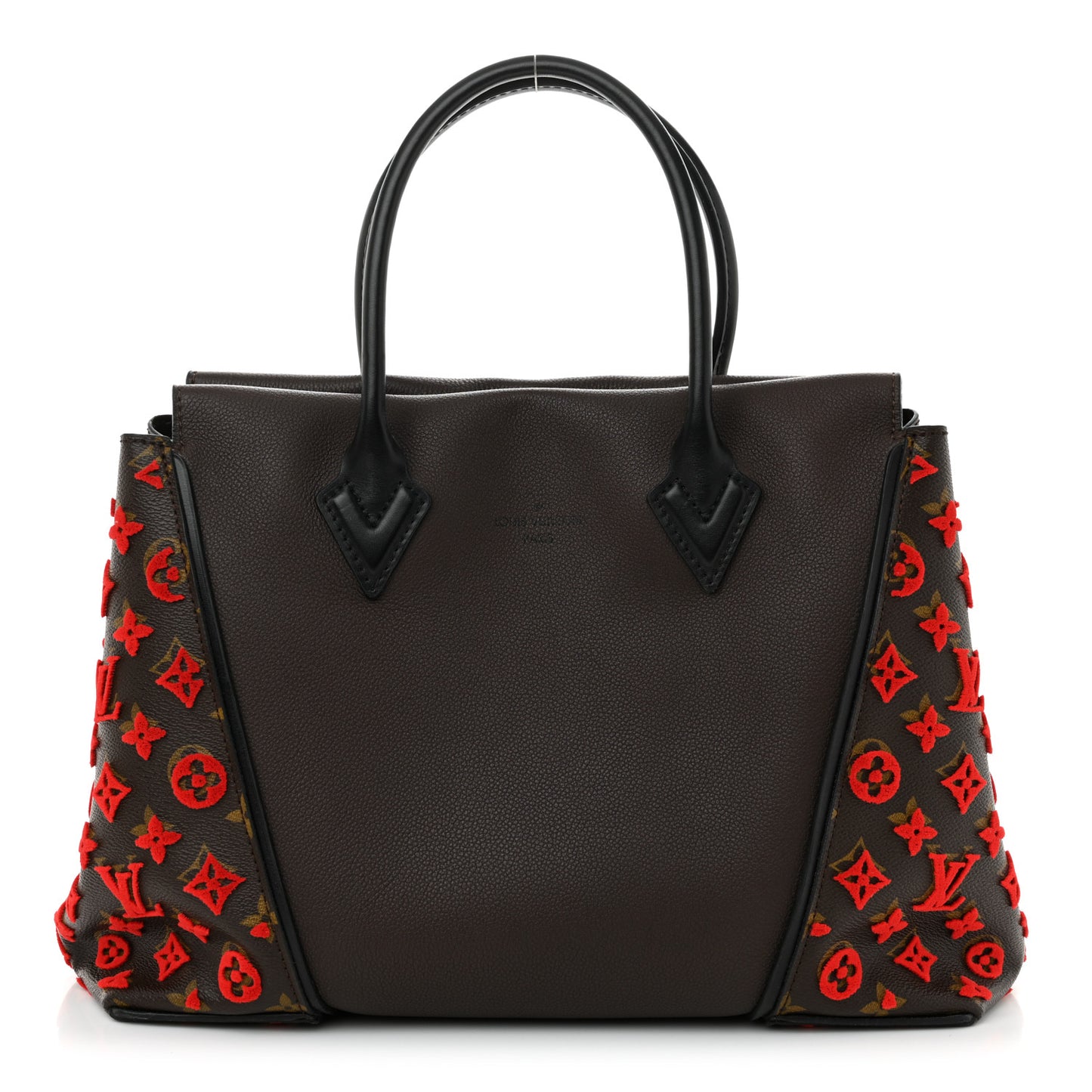 Veau Cachemire Tote W PM Chocolate