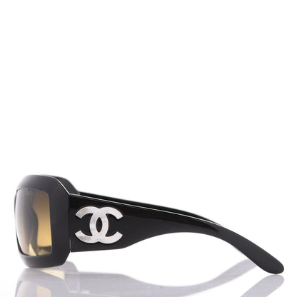 Chanel Mother of Pearl CC Sunglasses 5076-H Black 3 of 8