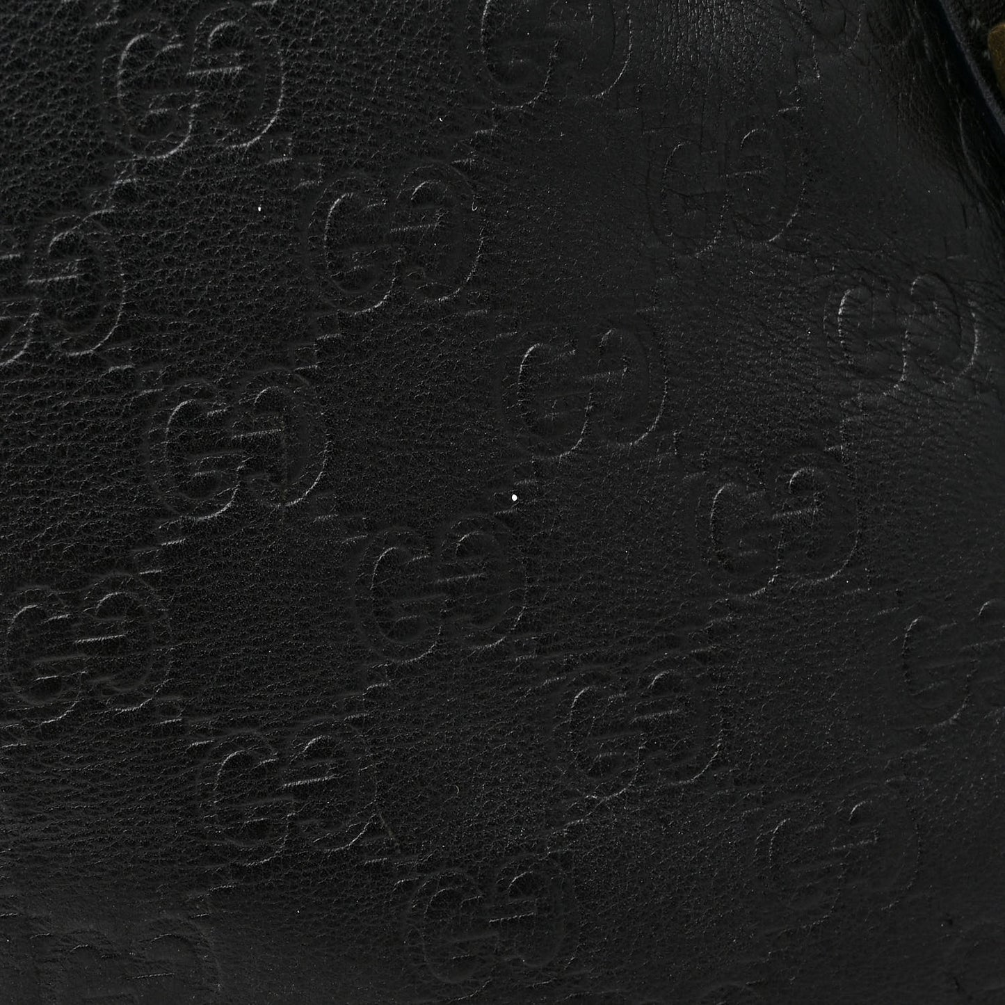 Guccissima Small Pelham Shoulder Bag Black