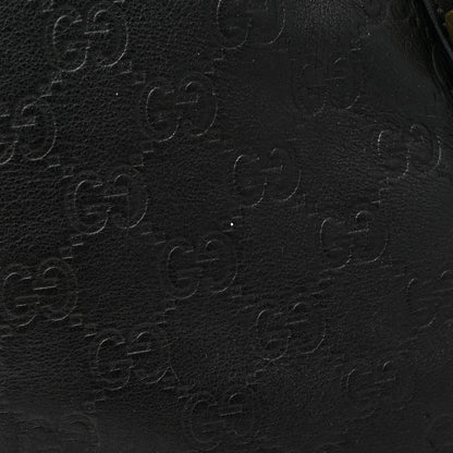 Gucci Guccissima Small Pelham Shoulder Bag Black 18 of 20