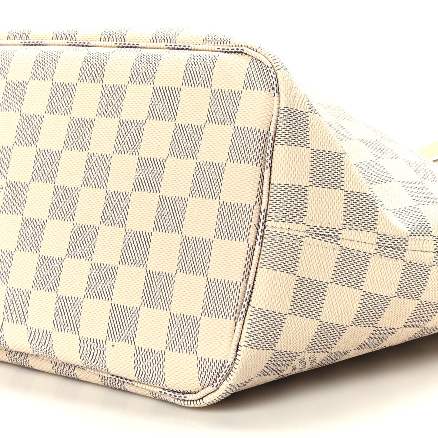 Damier Azur Braided Neverfull MM Pink