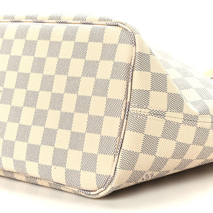 Louis Vuitton Damier Azur Braided Neverfull MM Pink 8 of 8