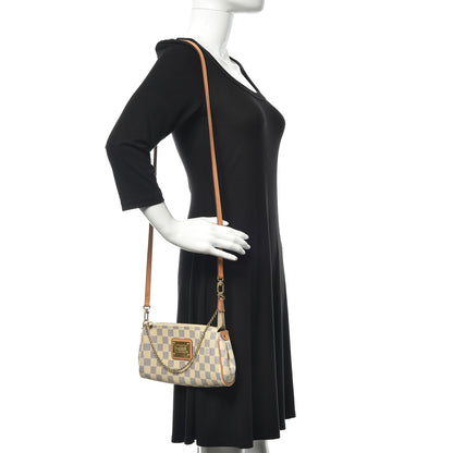 Louis Vuitton Damier Azur Eva Clutch 2 of 13