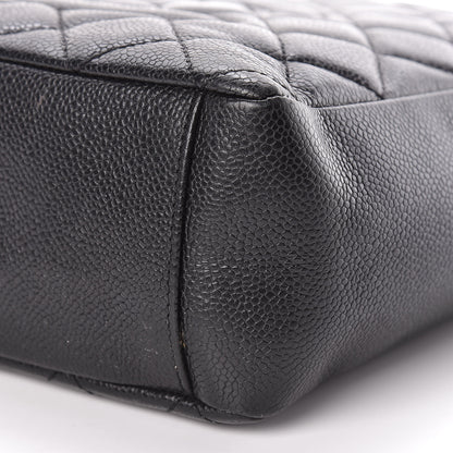 Chanel Caviar Quilted Petit Shopping Tote PST Black 11 of 13