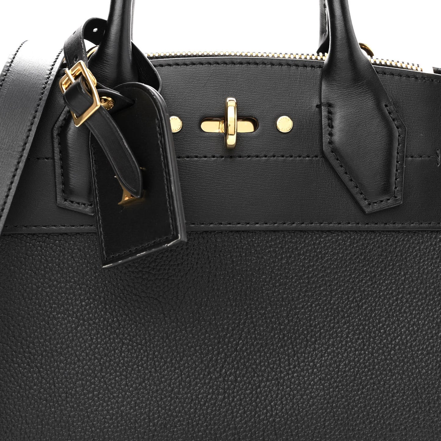 Calfskin City Steamer Mini Black
