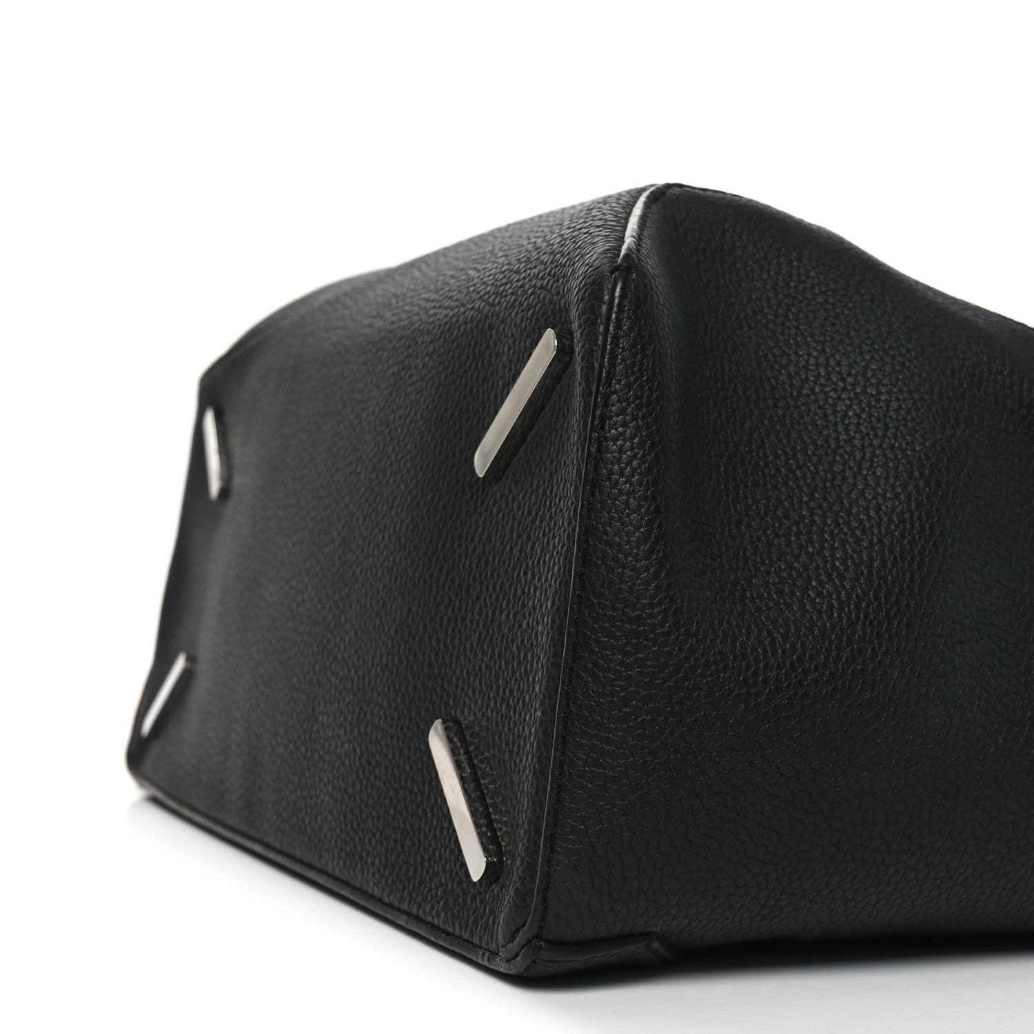 Loewe Grained Calfskin Large Puzzle Bag Black 9 of 9