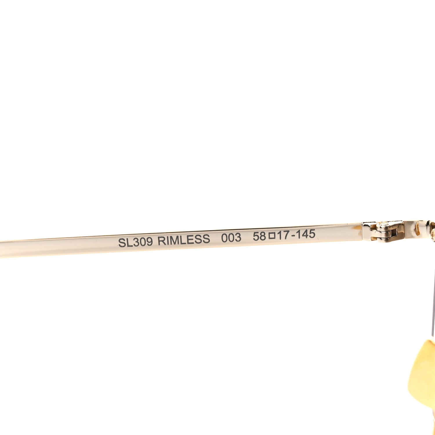 Saint Laurent Metal Cat Eye Sunglasses SL 309 Brown 5 of 8