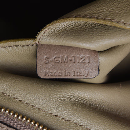 Celine Calfskin Suede Tri-color Small Trapeze 8 of 10