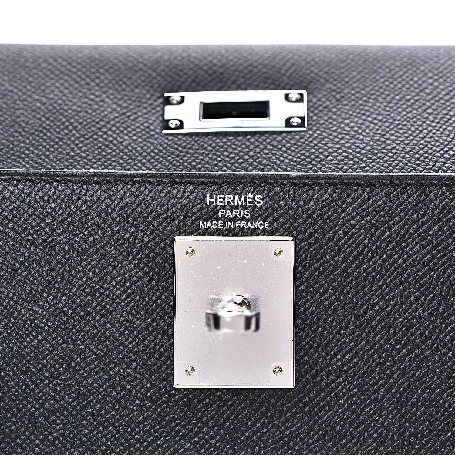 Hermes Epsom Kelly Sellier 28 Black 7 of 31
