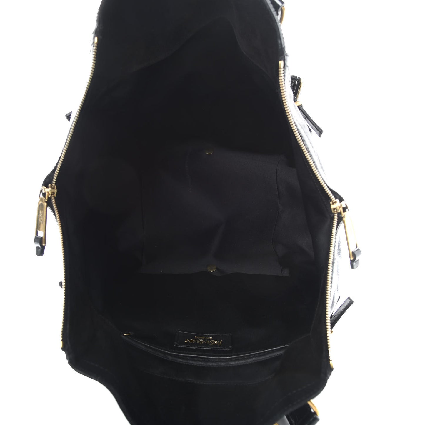 Patent Large Downtown Tote Black