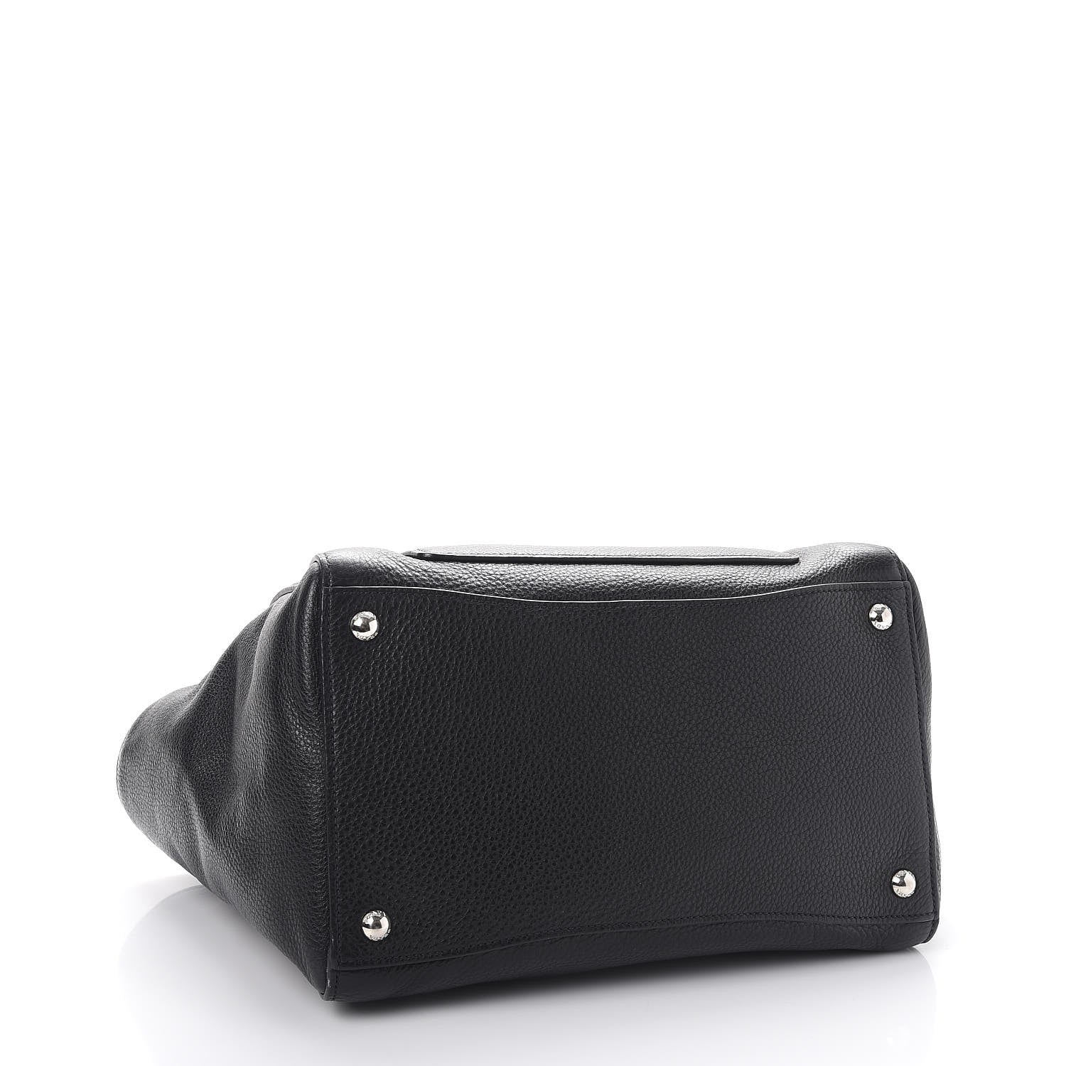 Prada Vitello Phenix Shopping Tote Black 5 of 12