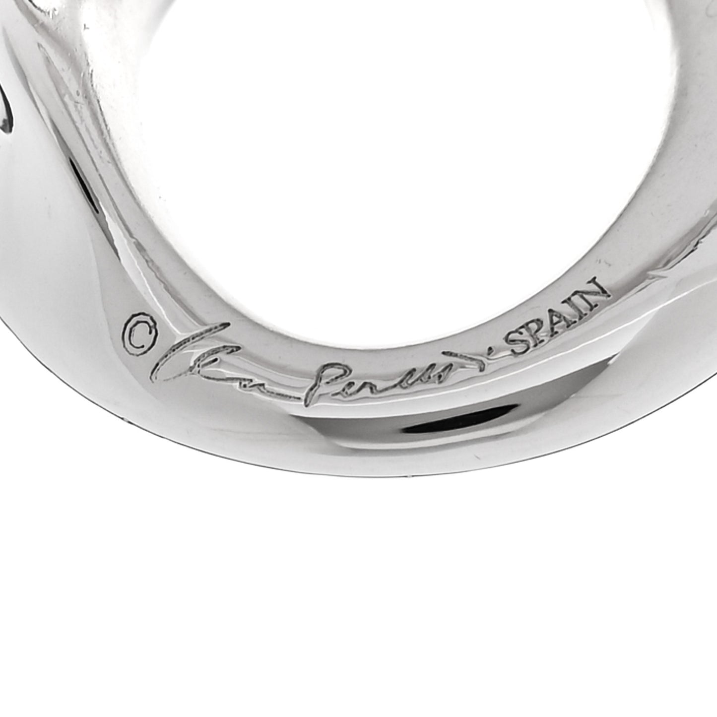 Sterling Silver Elsa Peretti Sevillana Ring 53 6.25