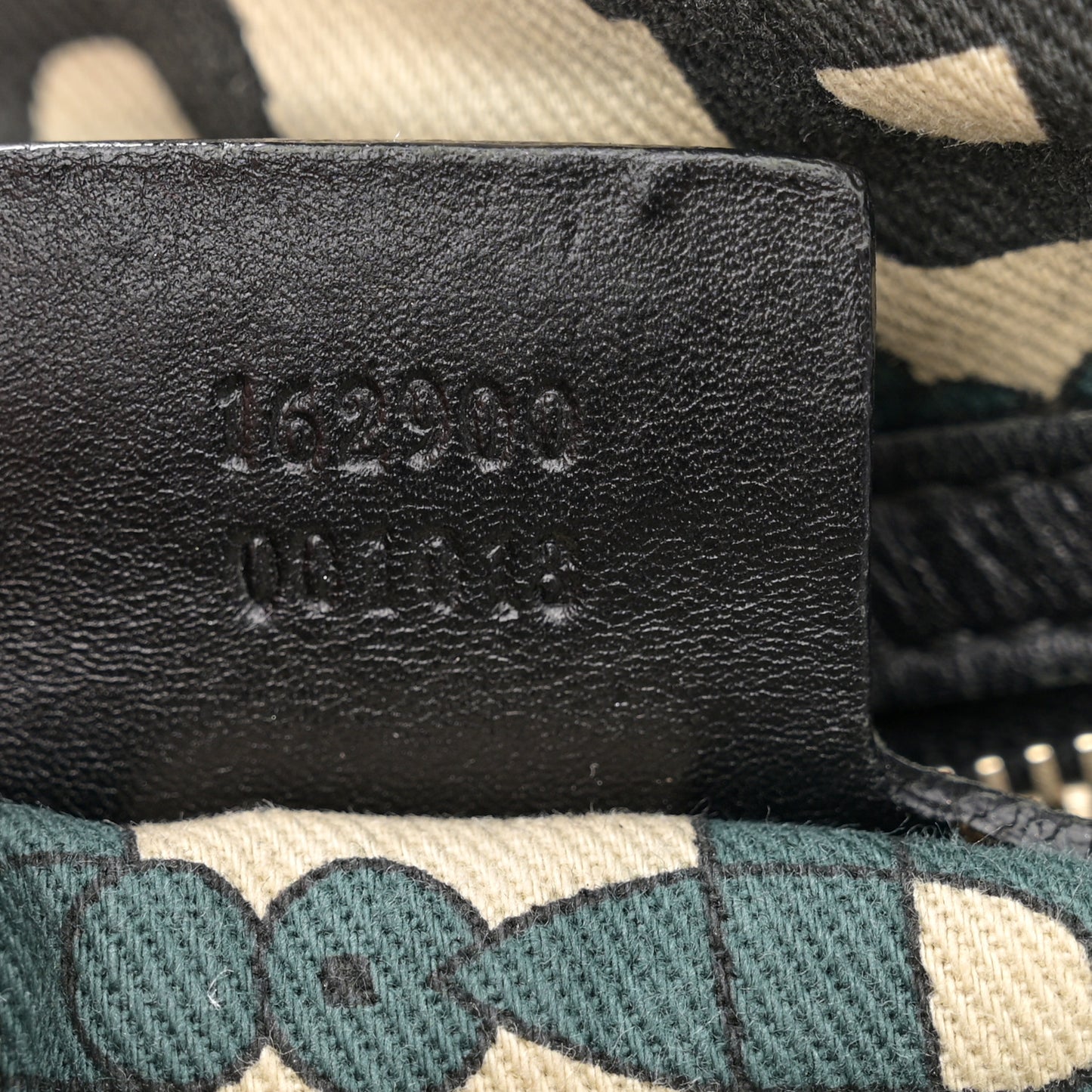 Guccissima Small Pelham Shoulder Bag Black