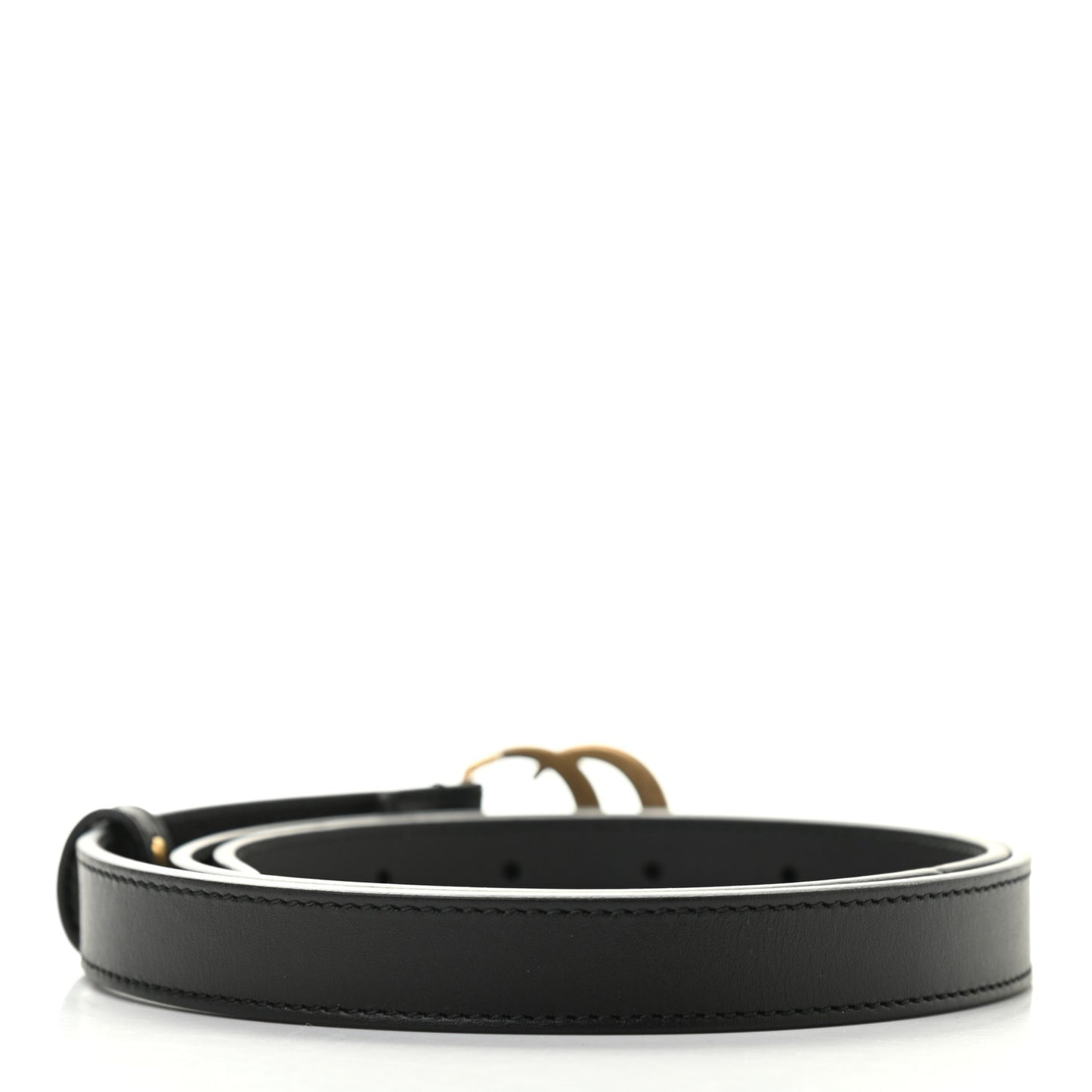 Calfskin Double G 20mm Belt 85 34 Black