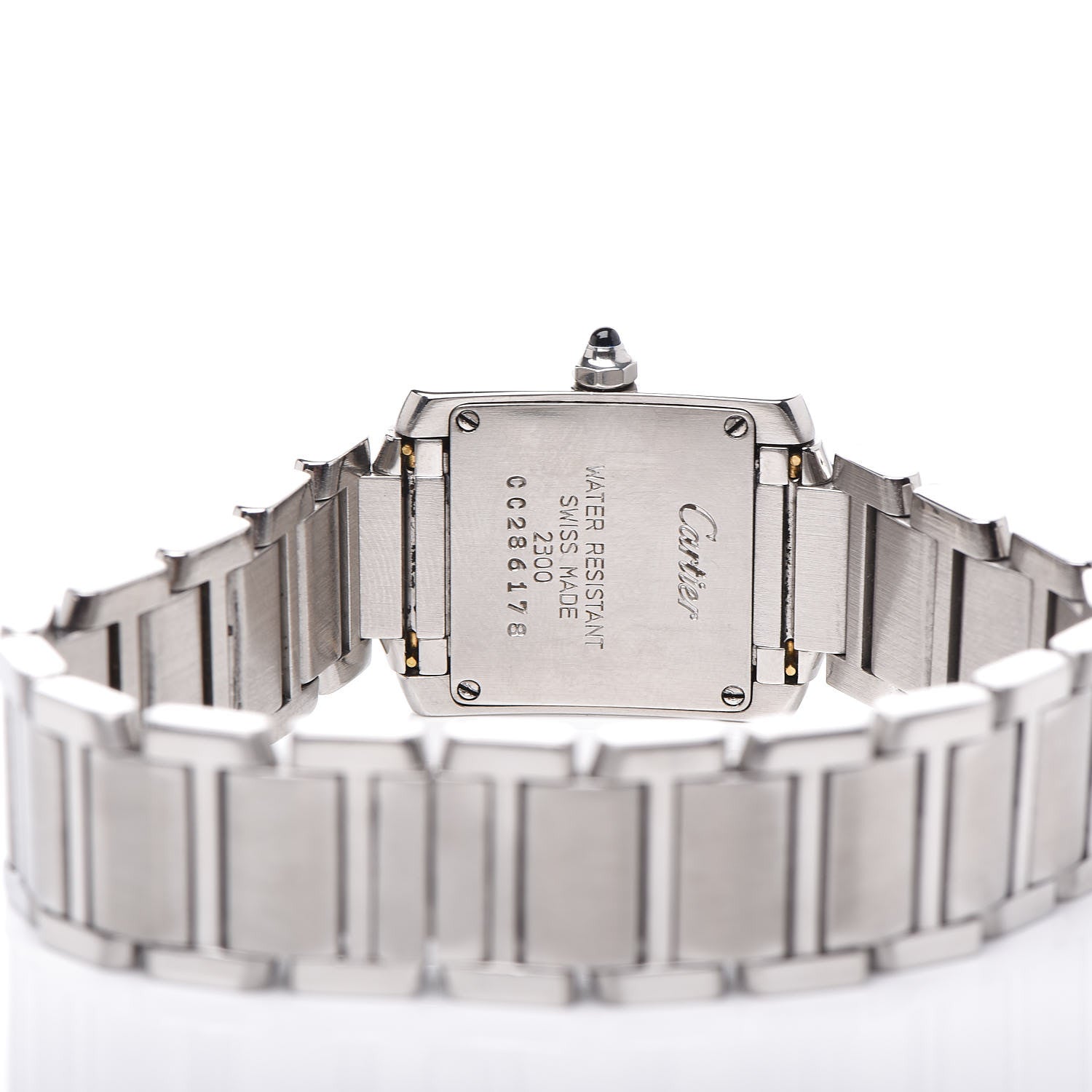 Cartier Stainless Steel 20mm Tank Francaise Quartz Watch 5 of 7