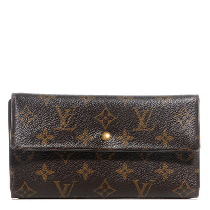 Louis Vuitton Monogram Porte Tresor International Wallet 1 of 8