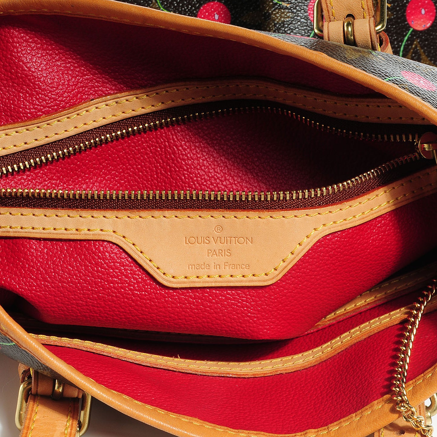 Monogram Cerises Bucket Bag