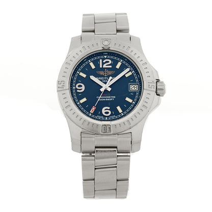 Breitling Stainless Steel 36mm Colt Quartz Watch Blue A74389 1 of 4