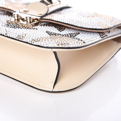 Valentino Garavani Nappa Crystal Star Small Glam Lock Rockstud Flap Multicolor 9 of 11