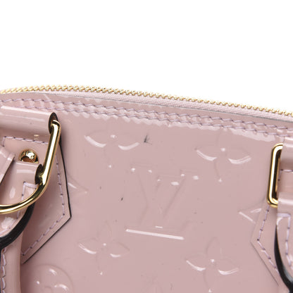 Louis Vuitton Vernis Alma BB Rose Ballerine 8 of 11