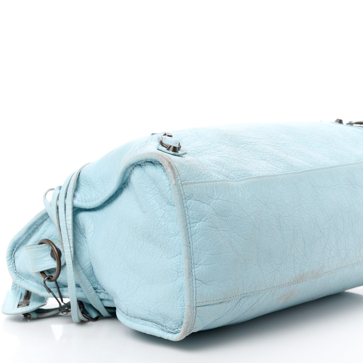 Balenciaga Agneau Classic Hardware City Bleu Acier 12 of 16