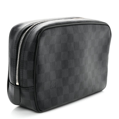 Louis Vuitton Damier Graphite Toilet Pouch GM 3 of 9