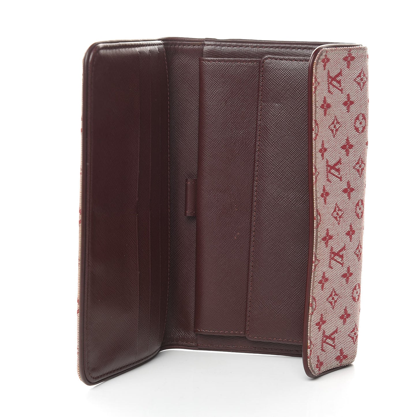 Mini Monogram Porte Tresor International Wallet Cherry