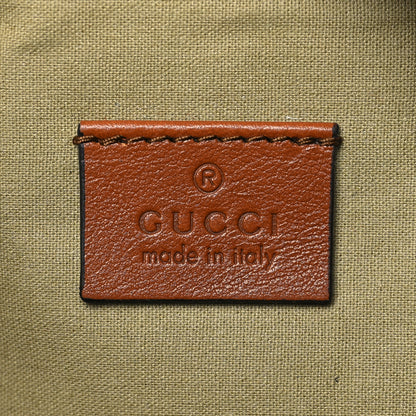 Gucci Vintage Canvas Web Belt Bag Sand Cuir 5 of 9