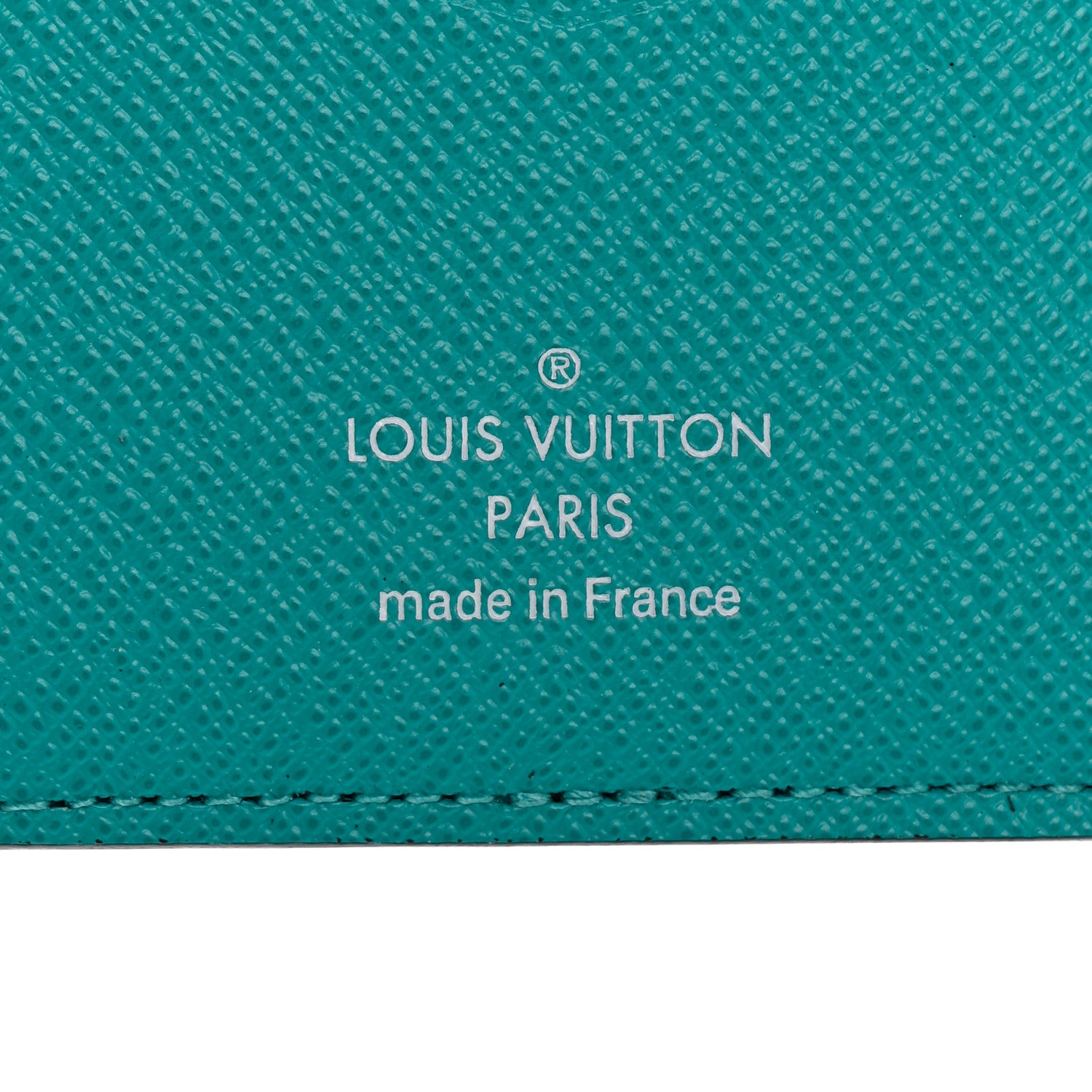 Louis Vuitton Monogram Eclipse LV Graffiti Pocket Organizer Green Lights 6 of 6